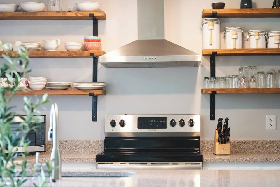 Stainless steel appliances