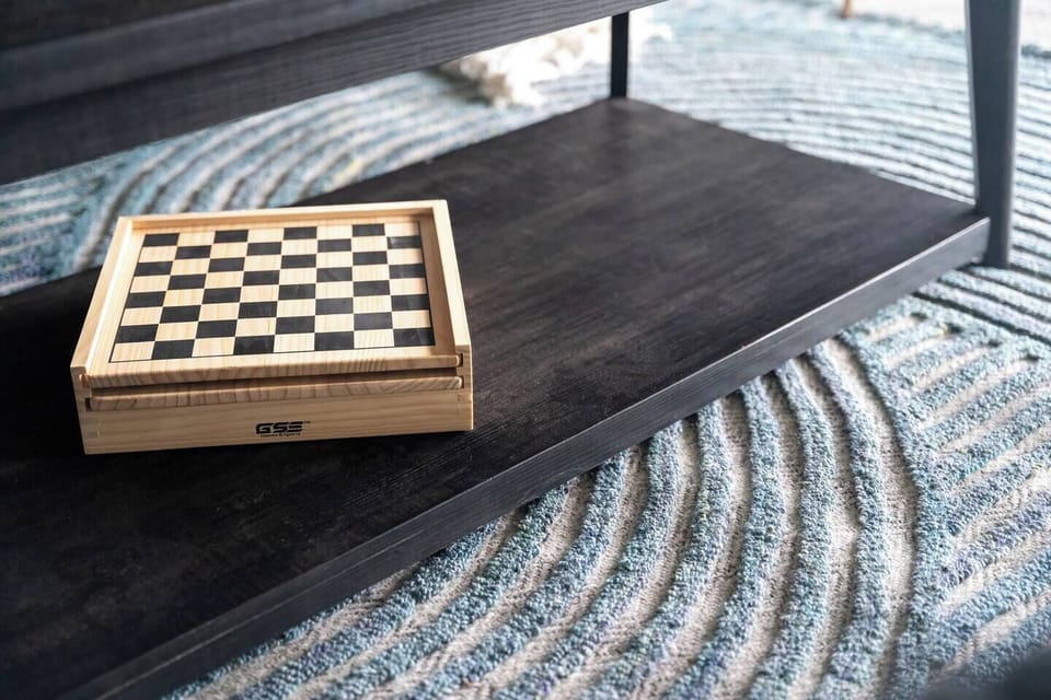 Kids and Adults can enjoy a variety of games to make even a rainy day fun!
