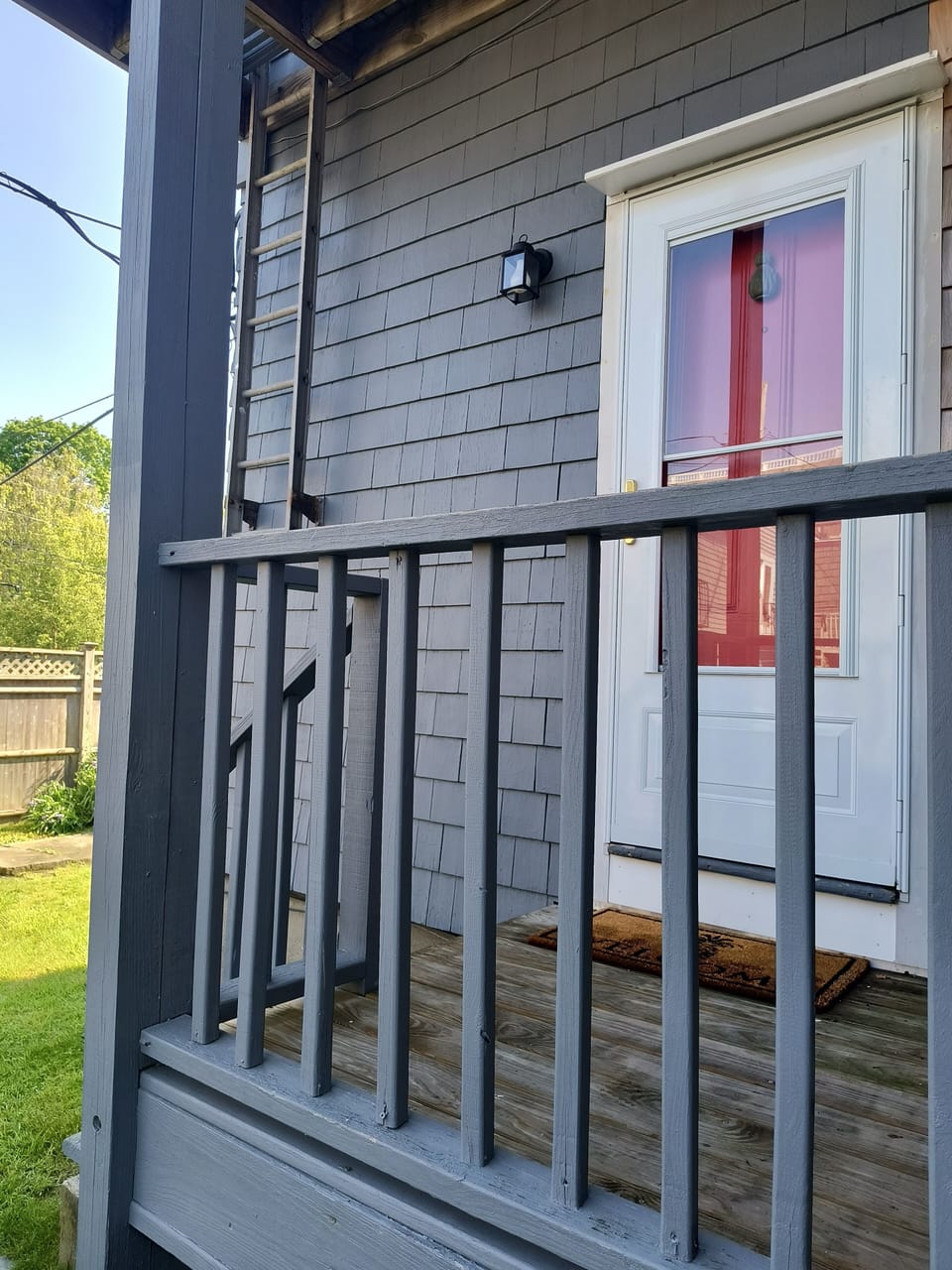 Private Entrance (back door)