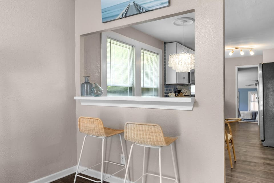 Countertop with stools