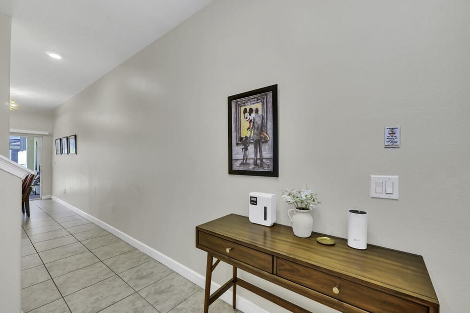 Stylish entryway with charm