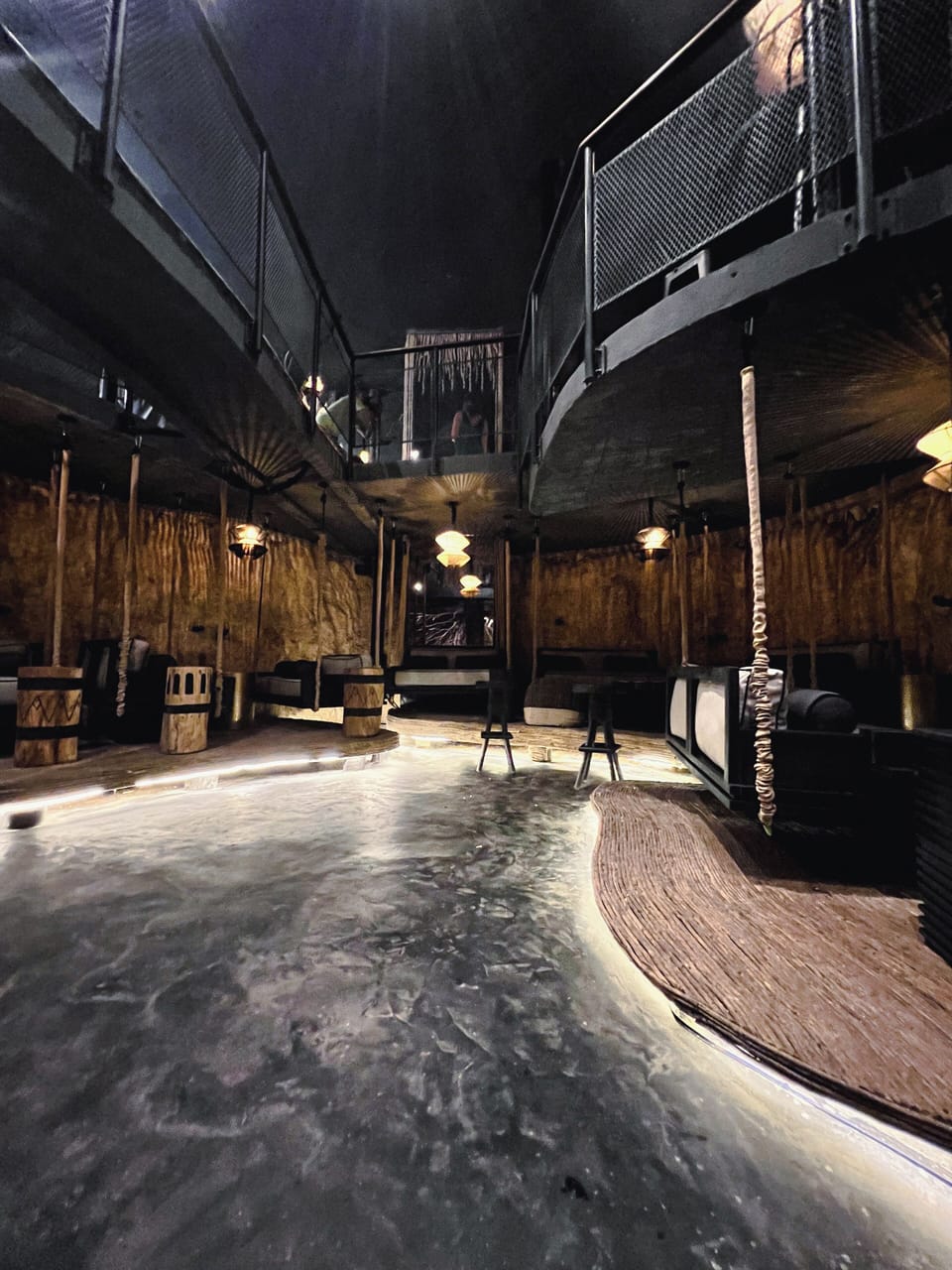 Cenote bar and restaurant.