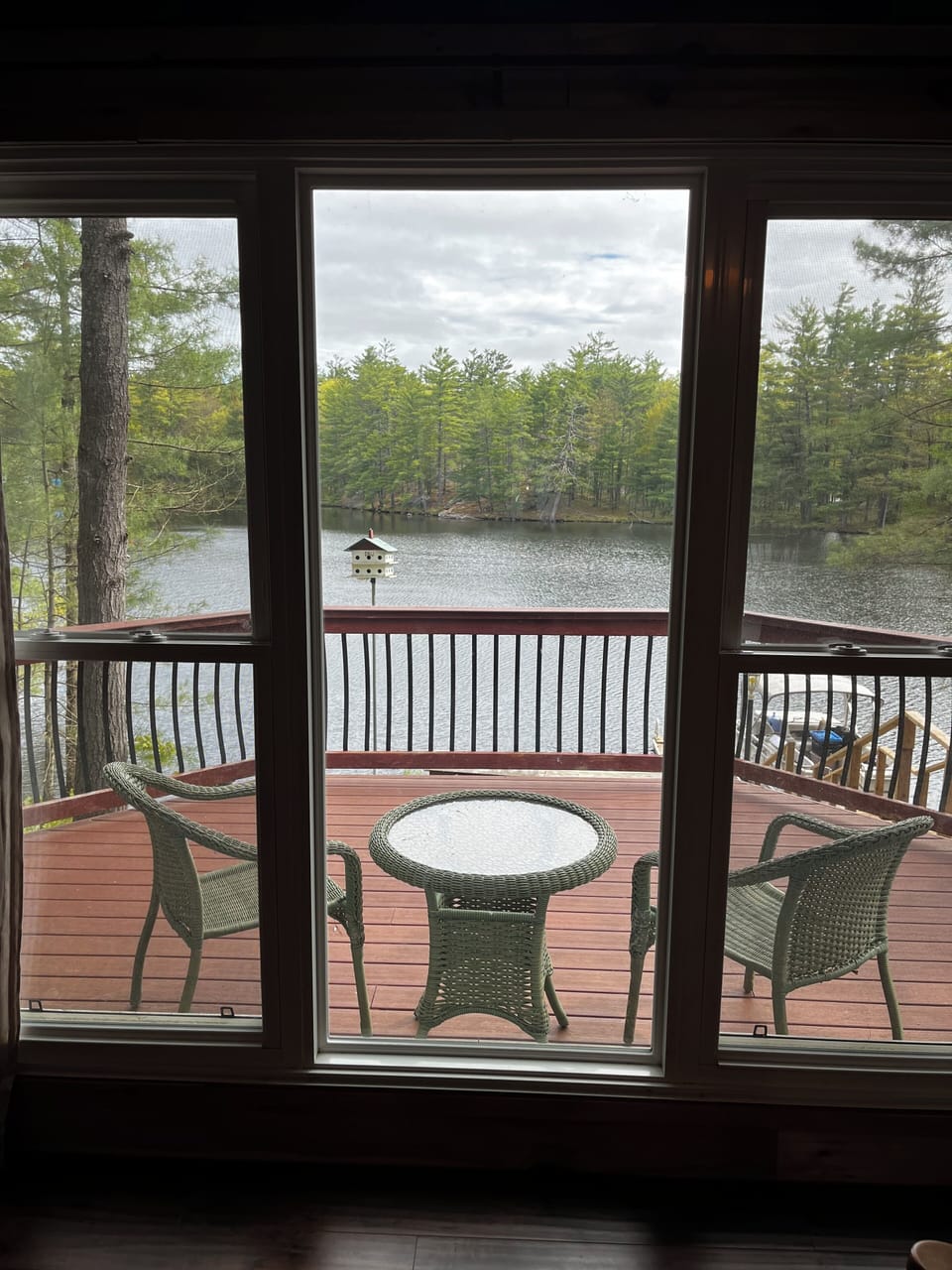 View from living room 