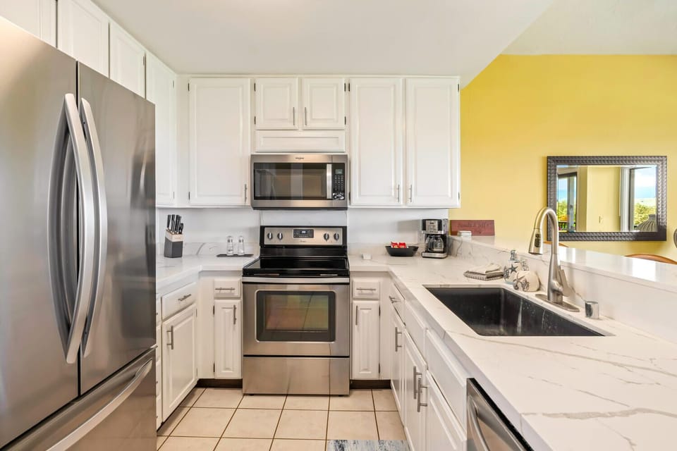 All new appliances in the kitchen