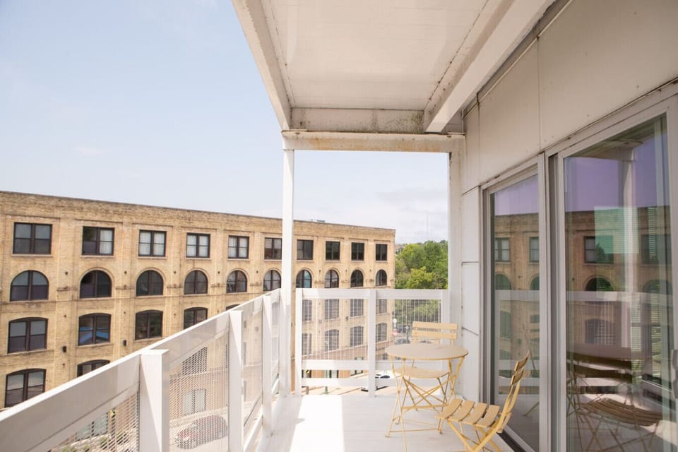 Private balcony