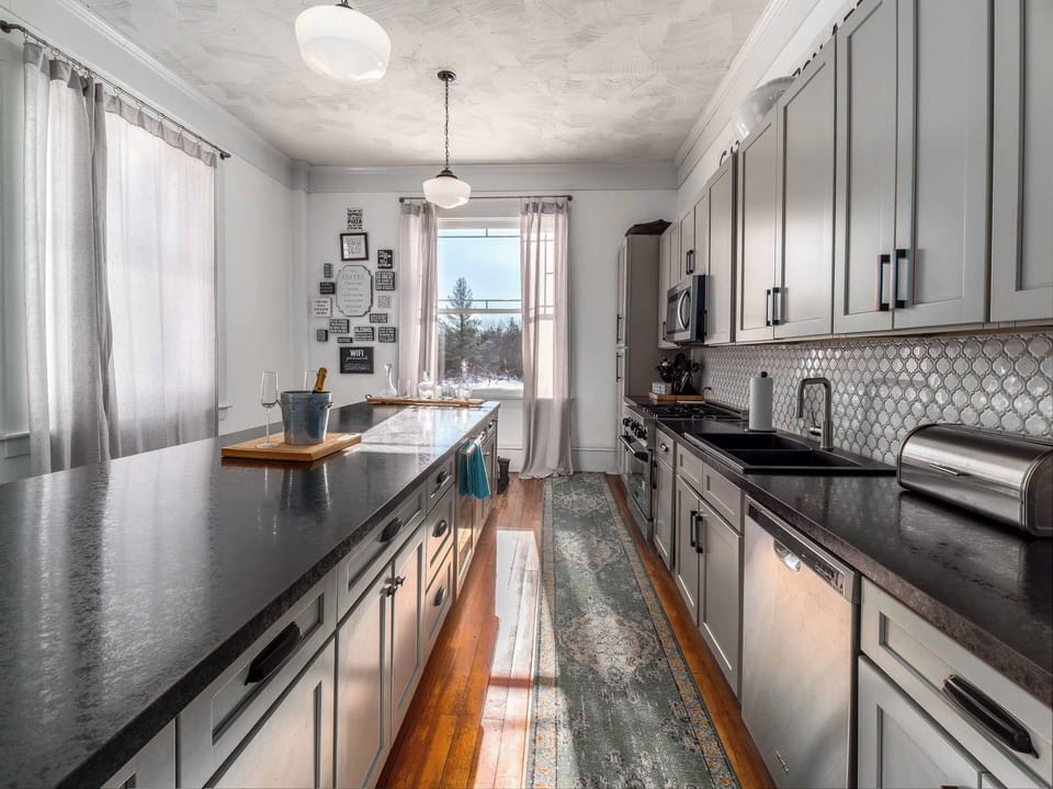 Big Kitchen off the Ballroom