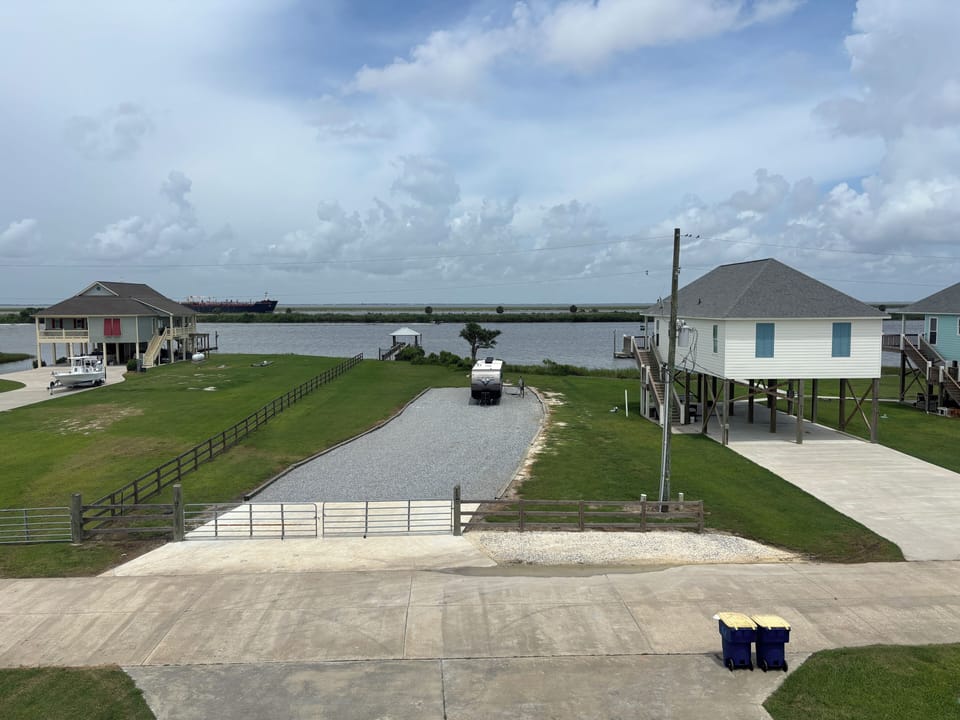 View from the front porch.