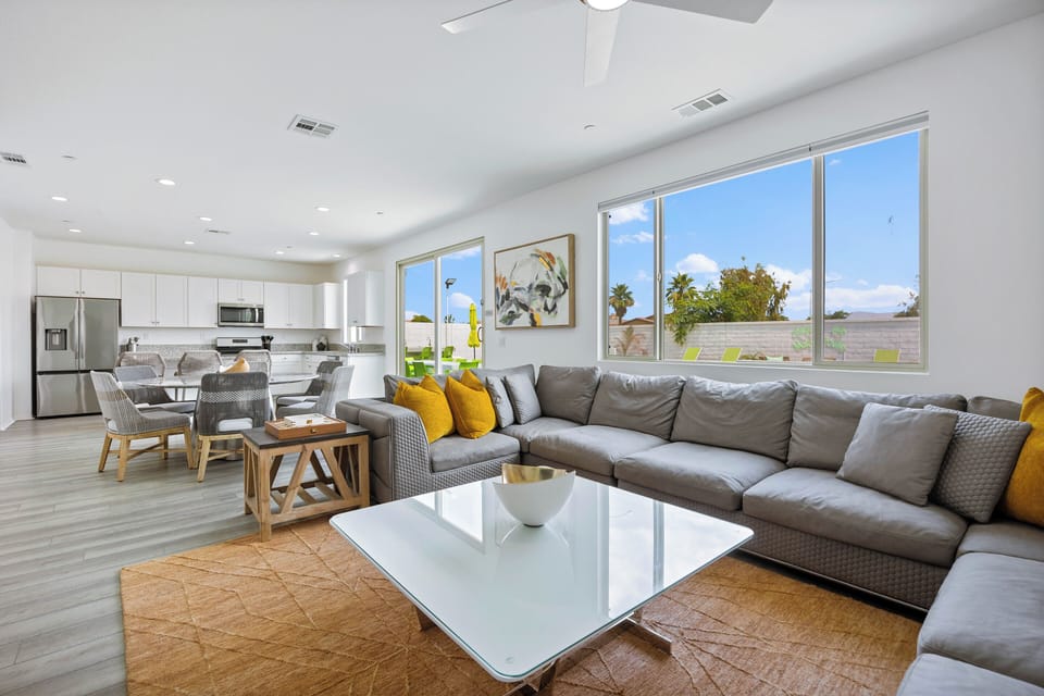 Margaritaville features a comfortable living room!