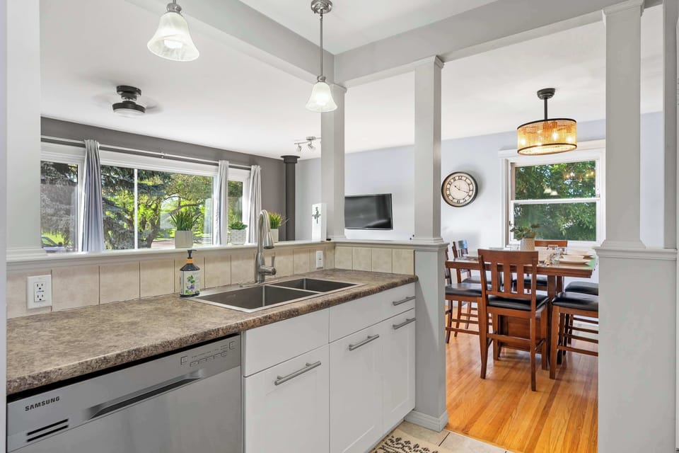 Cook, connect, and dine in this welcoming kitchen space.