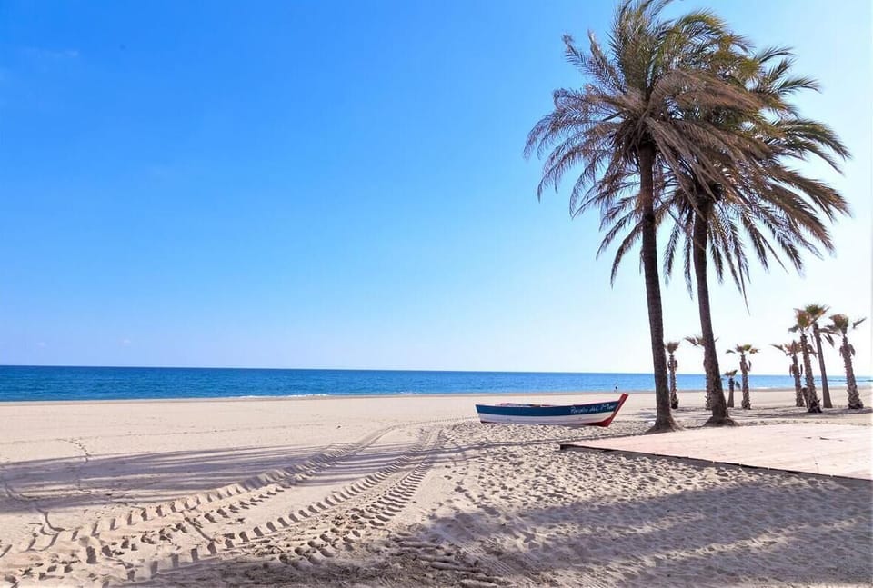The popular beach of La Rada is located just 10 minutes walking from the apartments