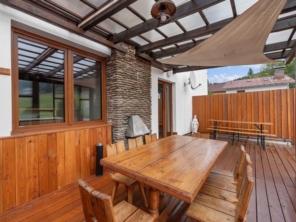 Wood, Furniture, Hardwood, Porch, Wood Stain, Plank, Wood Flooring, Ceiling, Deck, Shade
