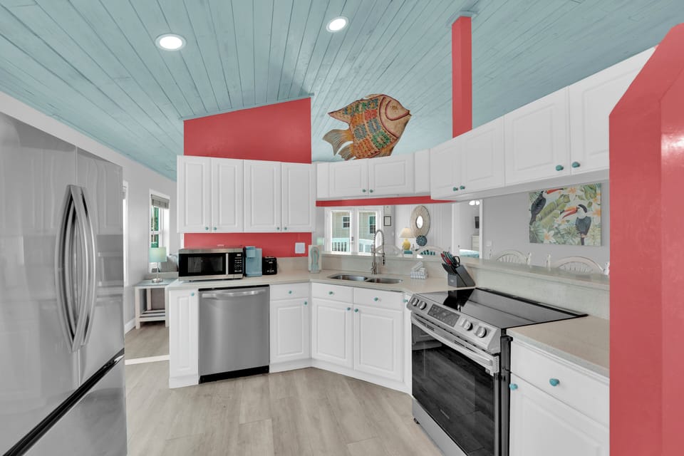 Fully equipped kitchen at your vacation condo
