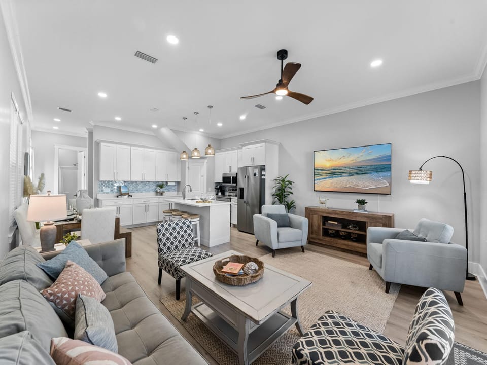 Living Area - Sleeper Sofa - First Floor