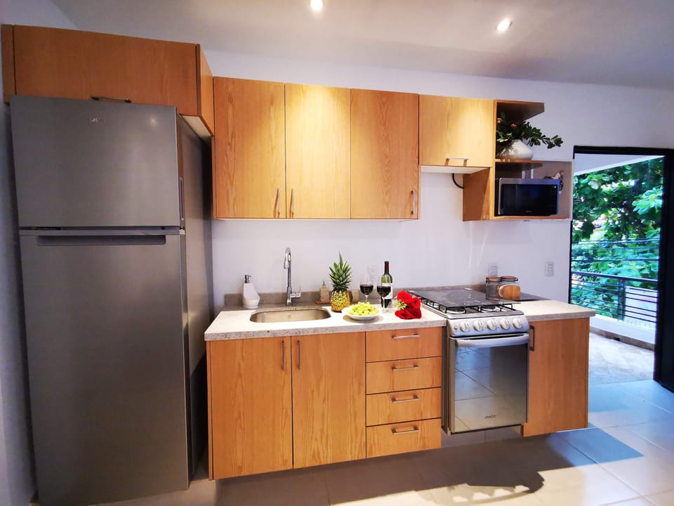 Kitchen with all the basics