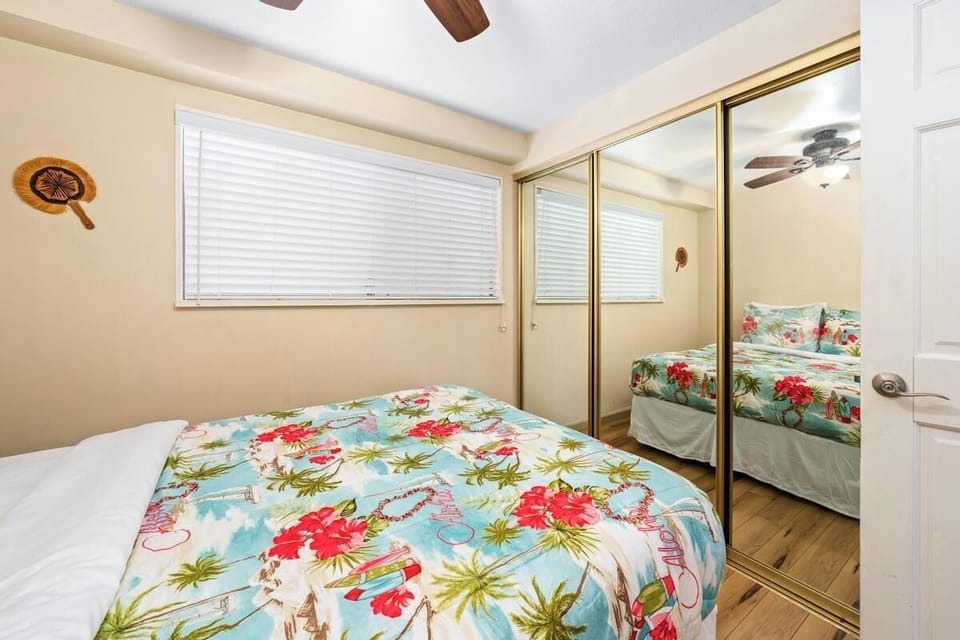 Ample closet space