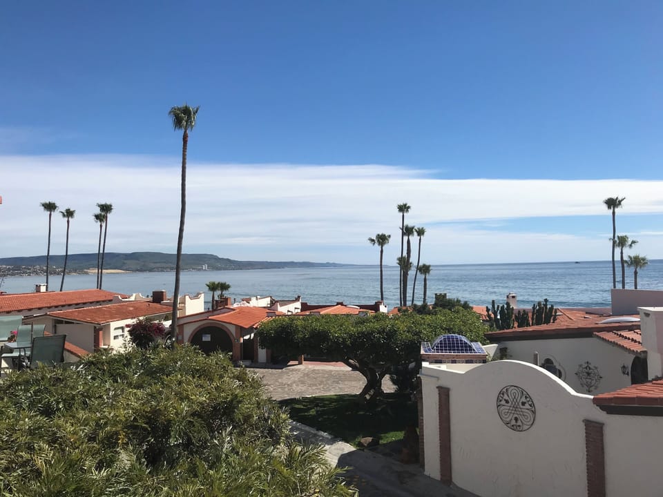 Western view from the balcony.
