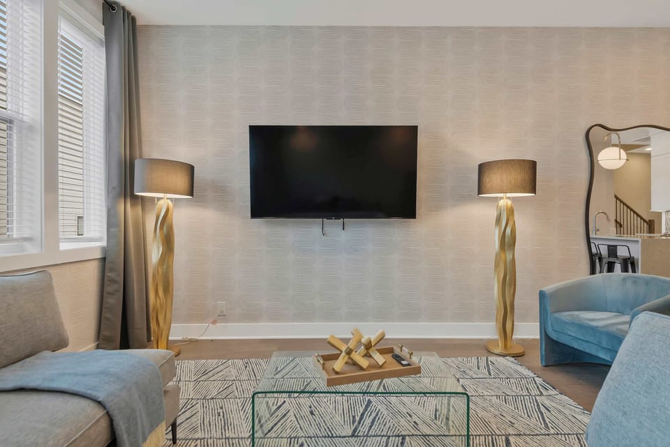 *The carefully curated furnishings in this home are perfectly suited for all size groups. 
Settle in, lounge, relax with friends and family - you will love your time at the beautiful home!