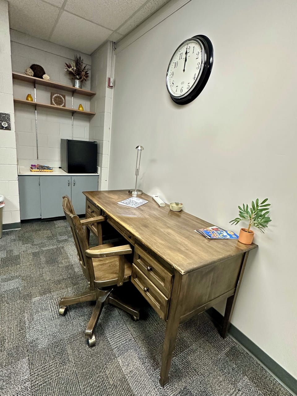Dedicated workspace in Classroom 101