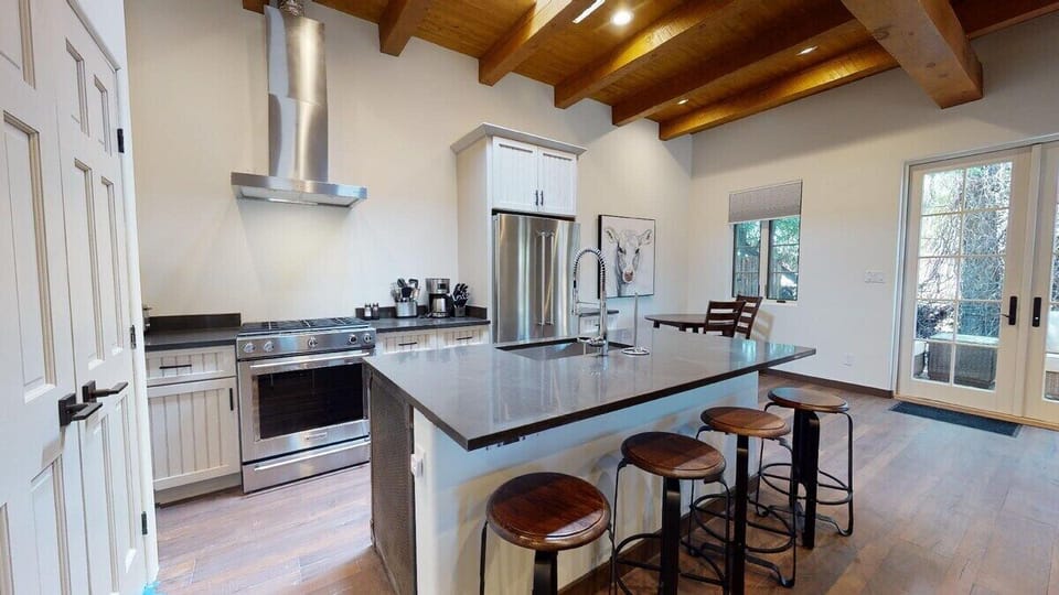 All stainless steal appliances
