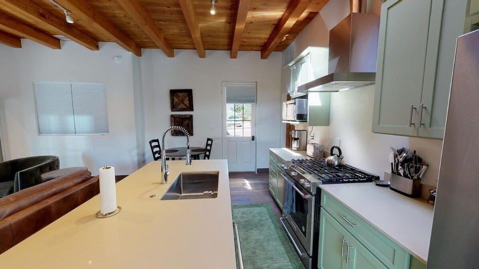 Gas stovetop and oven