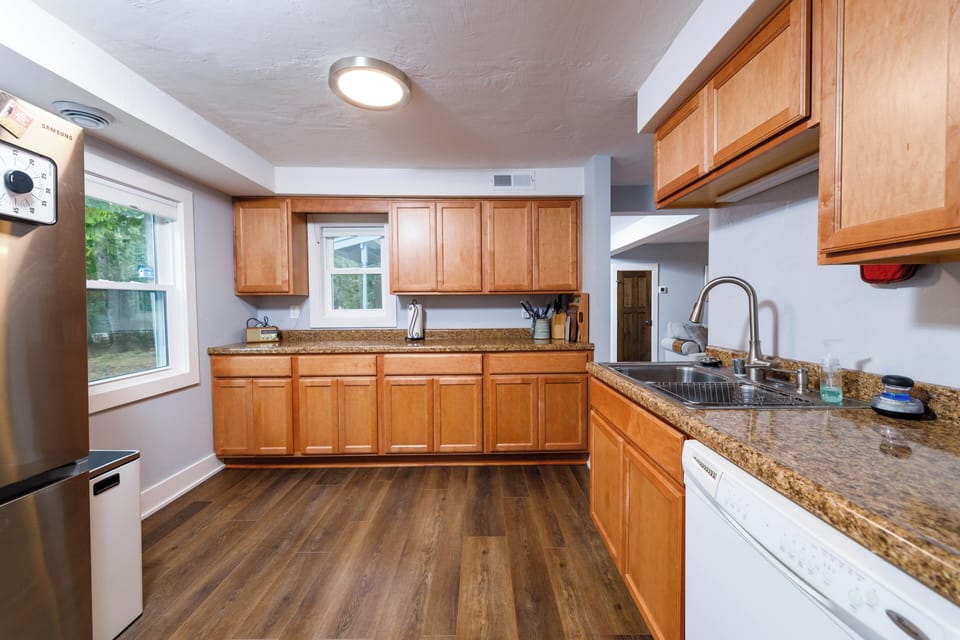 Newly renovated kitchen