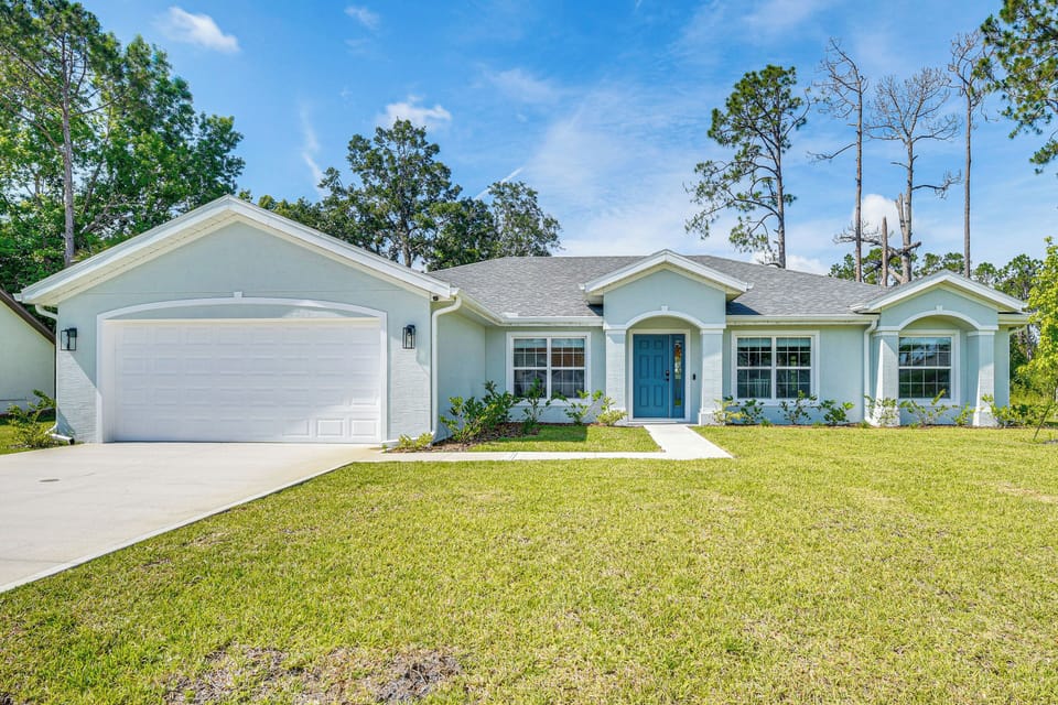 Palm Coast Vacation Rental | 3BR | 2BA | 1 Step Required | 2,208 Sq Ft