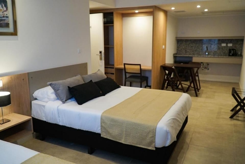 Start your stay with comfy beds and easy in-room dining.