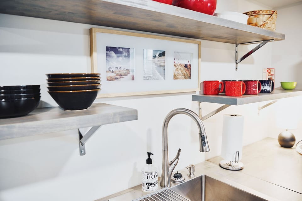 Lower level kitchen