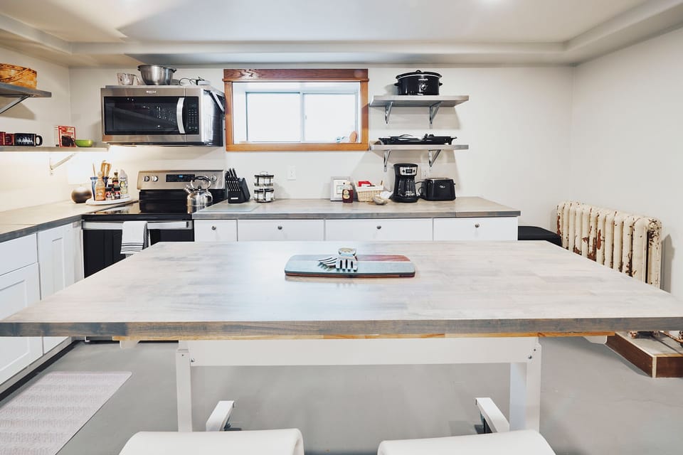 Lower level kitchen