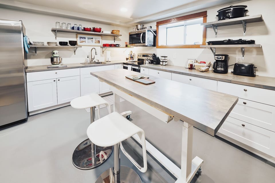 Lower level kitchen