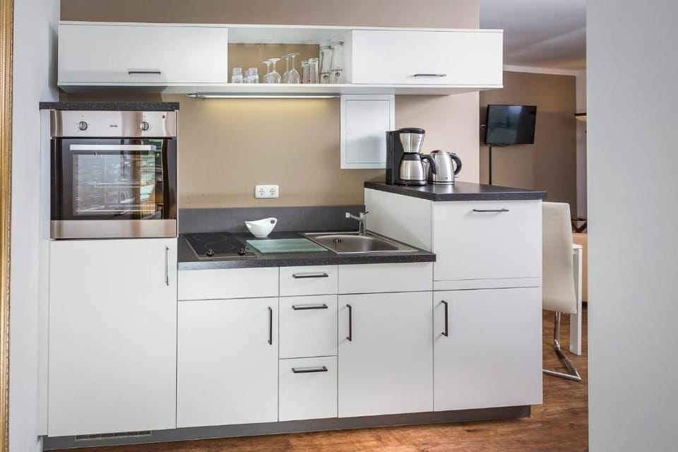 Business apartment 6 with kitchen & free parking - Business-Apartment 6 Apartment in Greifswald