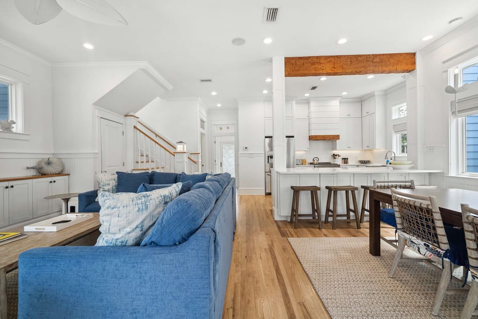 Living Room and Dining Room