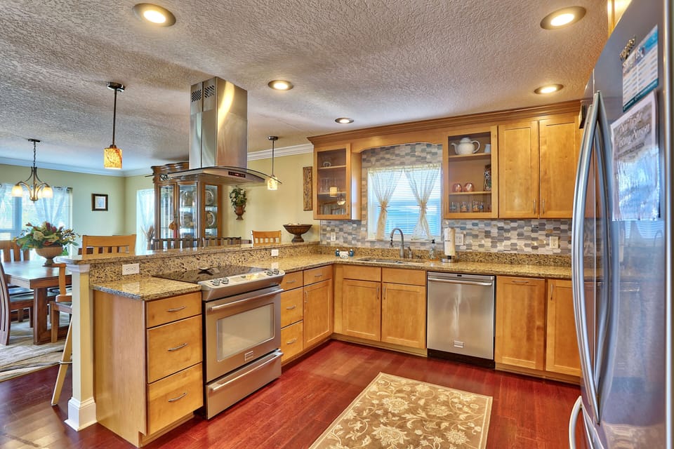 Kitchen with Stainless Steel Appliances