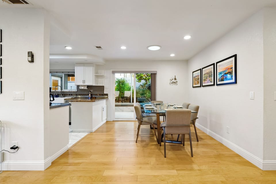 Dining Area - Open Dining Area next to Kitchen for easy conversation while cooking