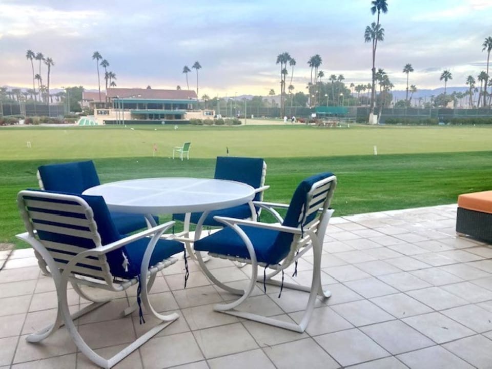 Back patio.