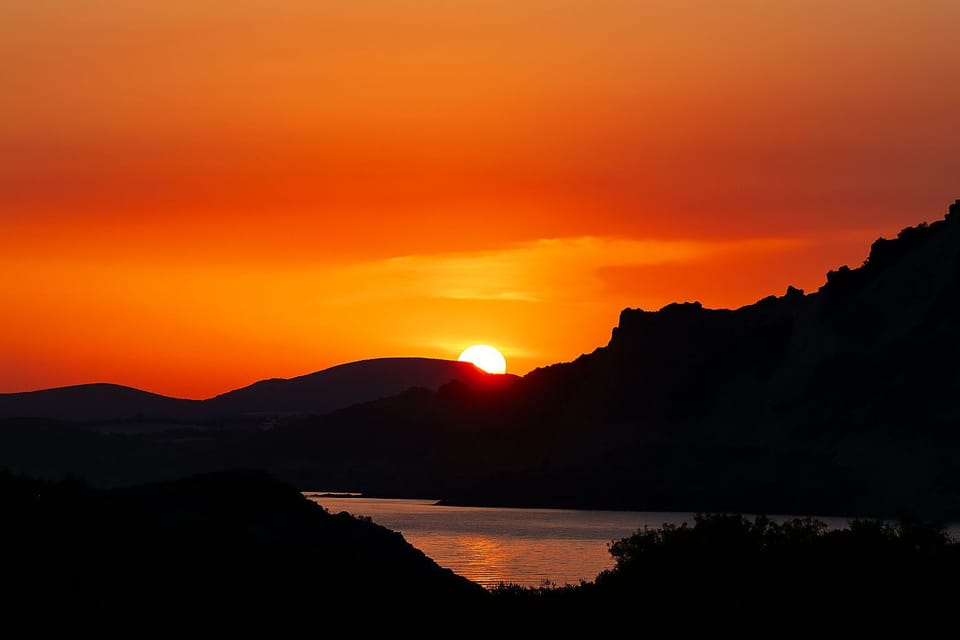 Experience the magic of golden hour right from your terrace.