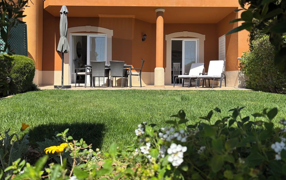 Relax in the sunny garden