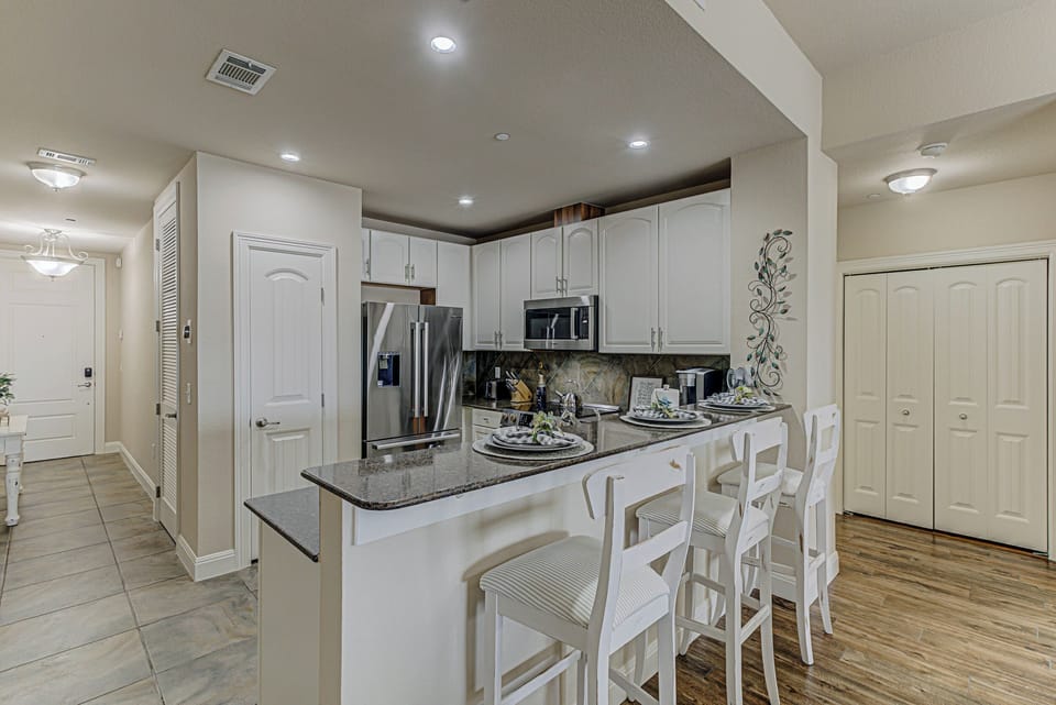 Additional counter seating 