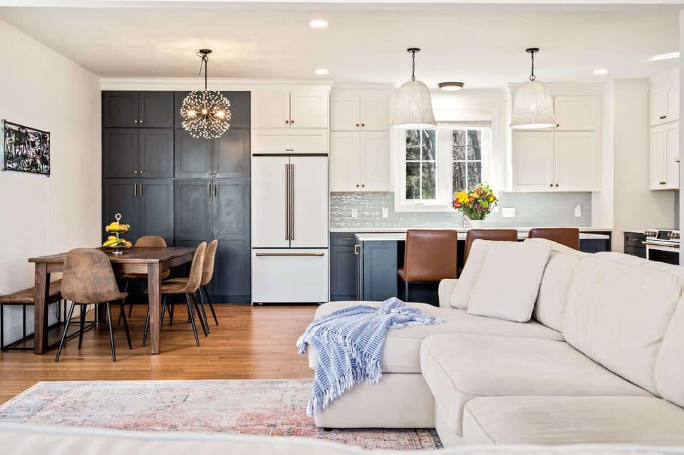 Open floor plan 