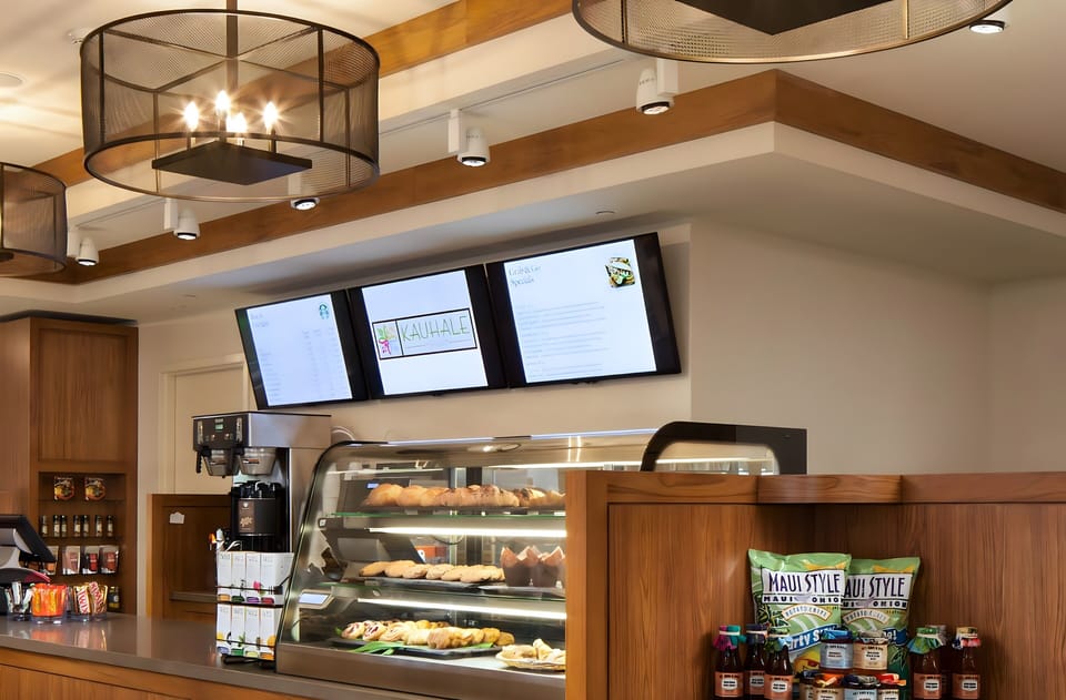 Pastry/Snack Area