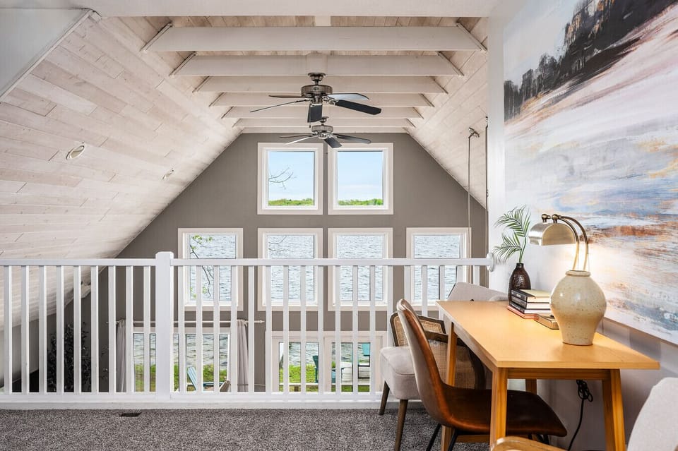 Unique loft office with epic views 👓