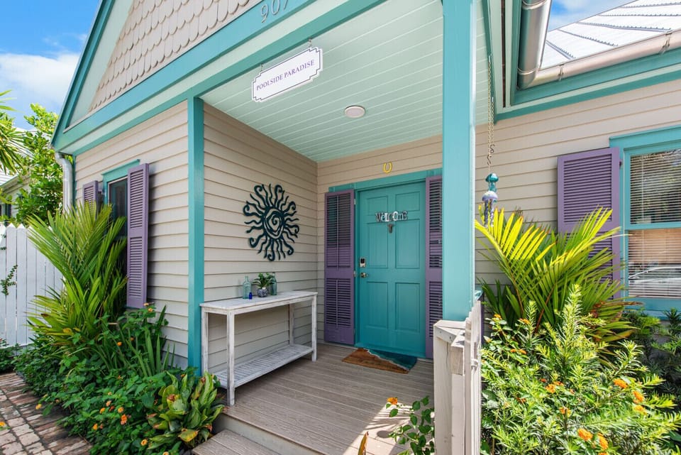 Beautifully landscaped gated entrance