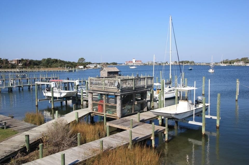 Community dockside deck