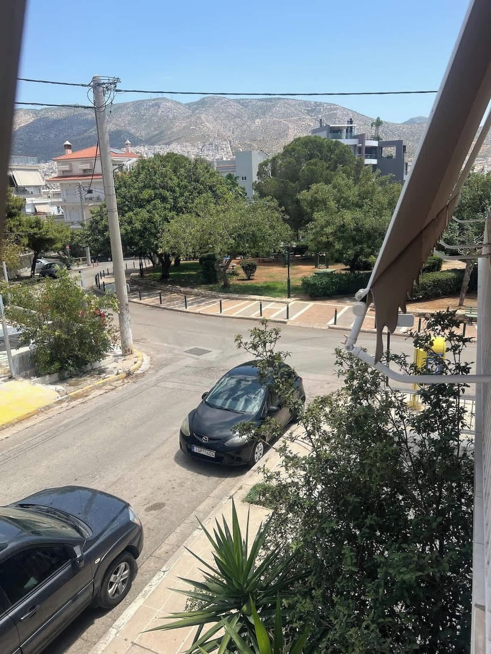 Mountain view from the balcony