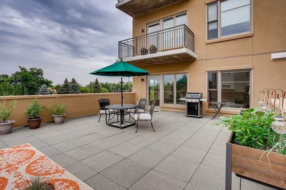 Private patio 