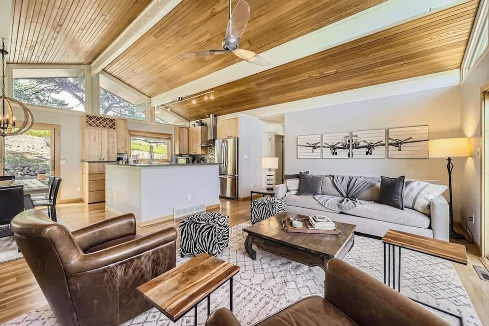 Open Kitchen & Living Room