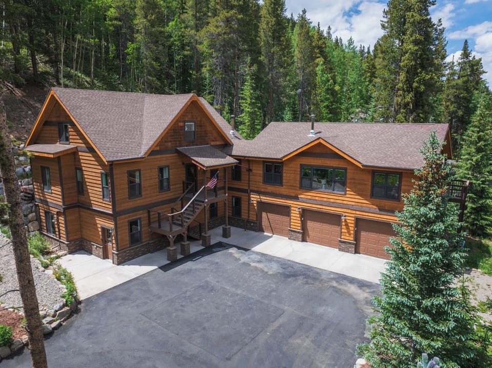 Exterior entrance to the home