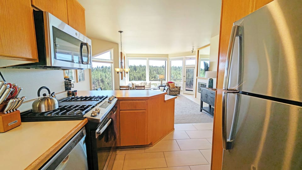 gas stove/oven