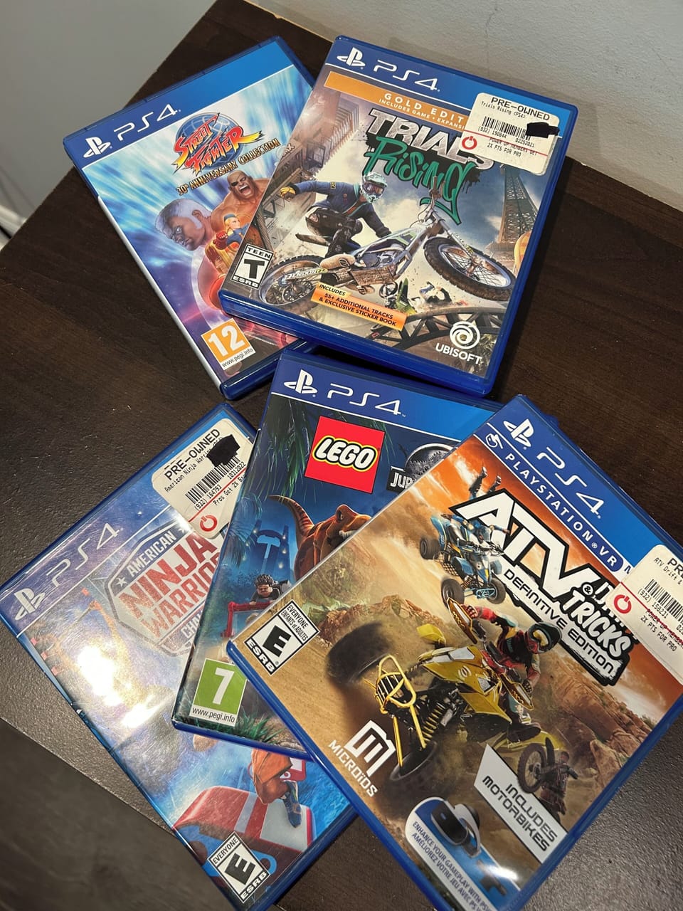 5 games in 3rd bedroom for PlayStation Console.
