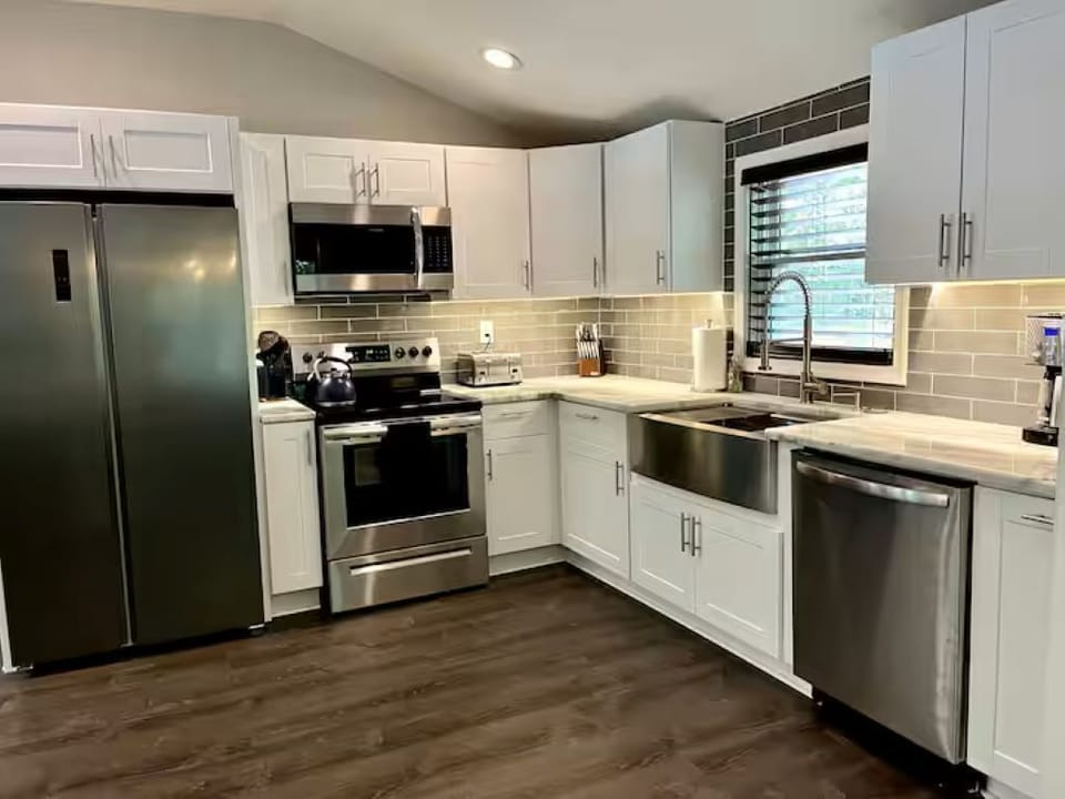 Stainless steel appliances
